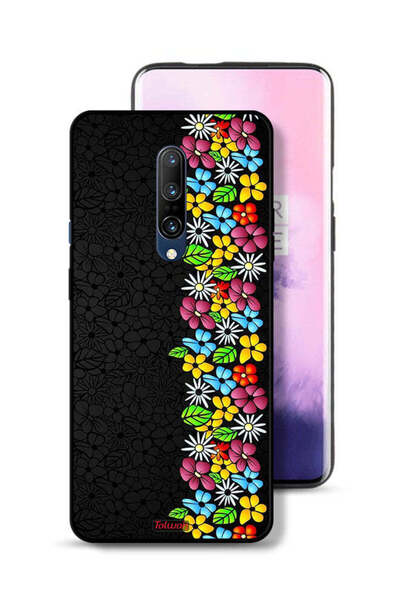 Tolwak غطاء حماية لهاتف OnePlus 7 Pro من فلاورز لاين