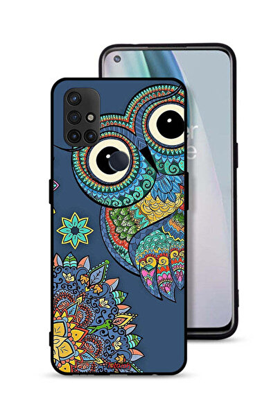 Tolwak غطاء حماية لهاتف OnePlus Nord N10 5G بنقشة بومة زهرية