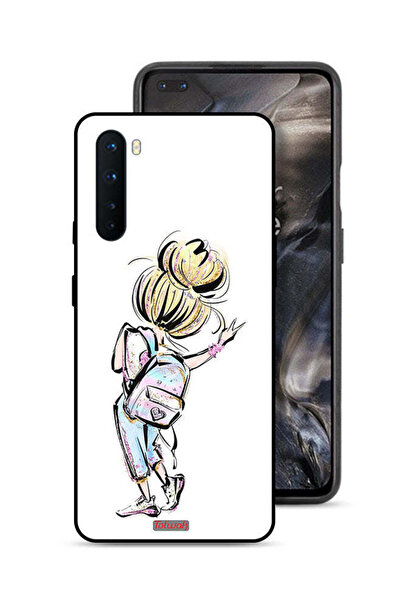 Tolwak غطاء حماية OnePlus Nord بتصميم فتاة المدرسة
