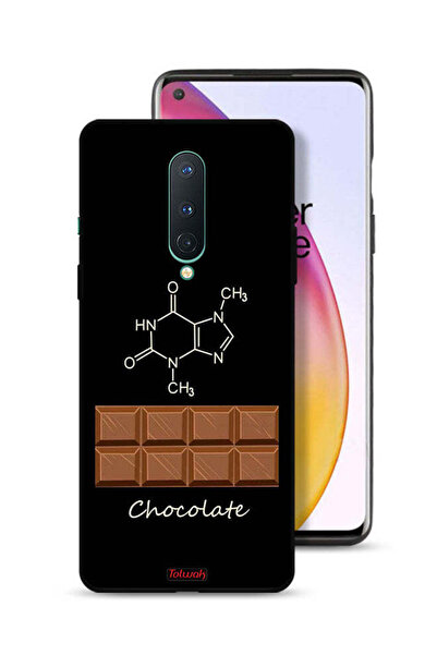 Tolwak غطاء حماية لهاتف OnePlus 8 بلون الشوكولاتة