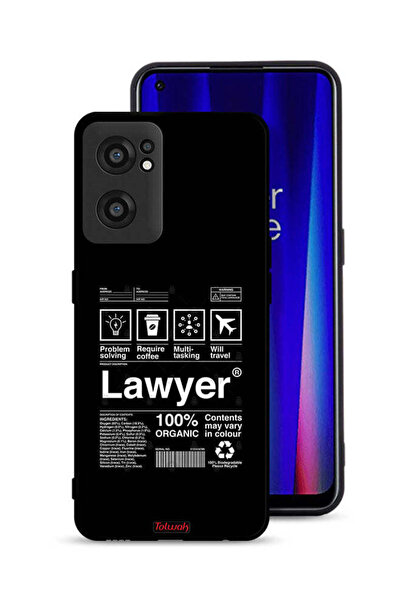Tolwak OnePlus Nord CE 2 5G Protective Case Cover Lawyer Sticker