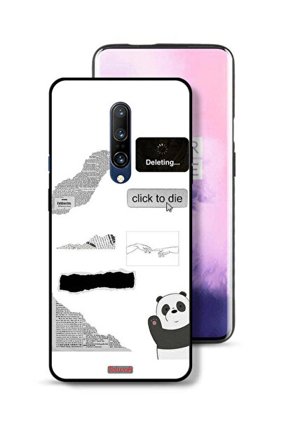 Tolwak غطاء حماية لهاتف OnePlus 7 Pro بتصميم باندا