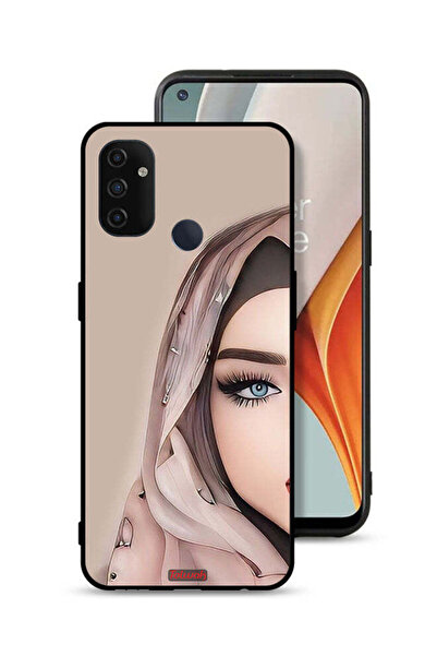 Tolwak غطاء حماية OnePlus Nord N100 بتصميم فتاة نصف وجه