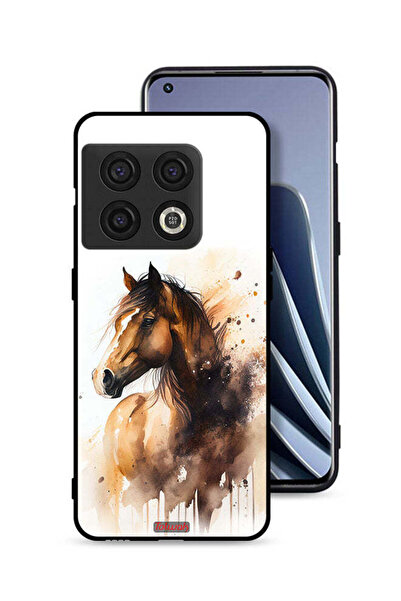 Tolwak غطاء حماية لهاتف OnePlus 10 Pro 5G بتصميم حصان تجريدي