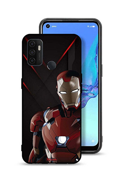 Tolwak غطاء حماية لهاتف Oppo A32 الرجل الحديدي