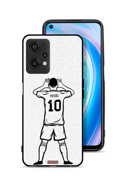 Tolwak غطاء حماية لهاتف OnePlus Nord CE 2 Lite 5G برسومات ميسي سكيتش
