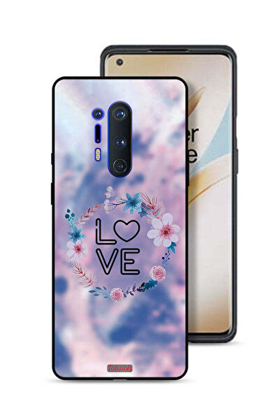 Tolwak غطاء حماية لهاتف OnePlus 8 Pro بتصميم خاتم زهور الحب