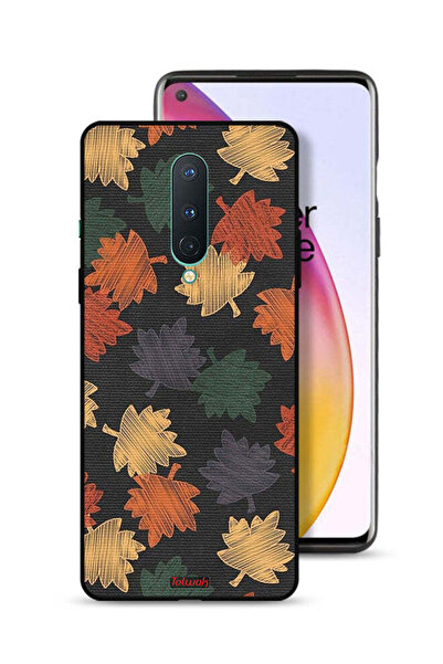 Tolwak غطاء حماية لهاتف OnePlus 8 برسومات أوراق الخريف