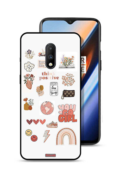 Tolwak غطاء حماية لهاتف OnePlus 7 بتصميم فتاة مرحة
