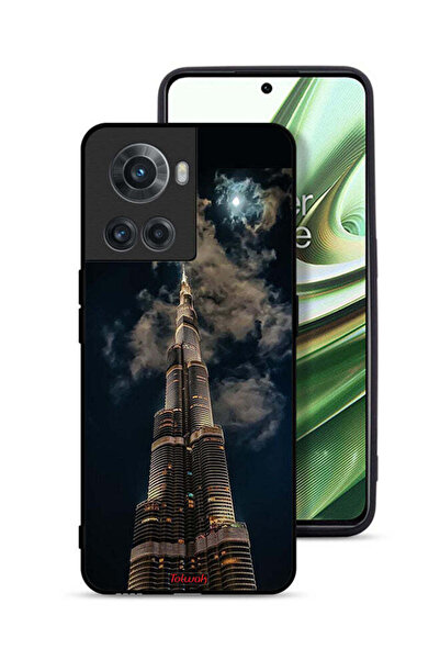 Tolwak OnePlus 10R 5G Protective Case Cover Burj Khalifa In Night