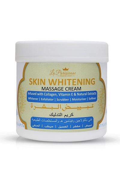 ECOLYTE+ La Parisienne Diamond Skin Massage Cream, Younger Skin, glowing skin, Soften Skin - (Diamond, 500g)