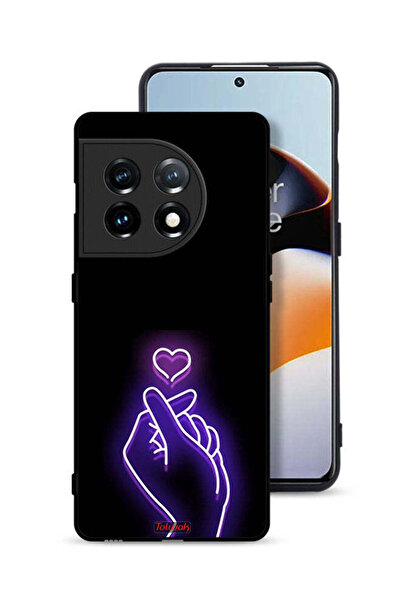 Tolwak غطاء حماية لهاتف OnePlus 11 5G بتصميم قلب صغير