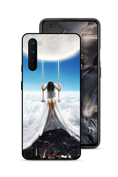 Tolwak غطاء حماية OnePlus Nord بتصميم فن مدينة الغيوم القمرية