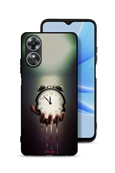 Tolwak غطاء حماية على شكل ساعة لهاتف Oppo A17