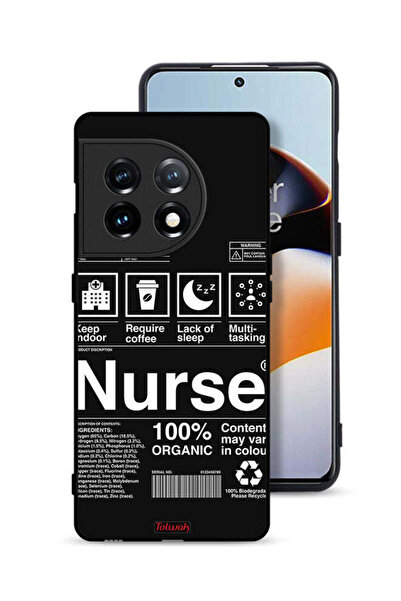 Tolwak غطاء حماية لهاتف OnePlus 11 5G، ملصق ممرضة
