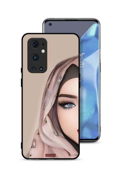 Tolwak غطاء حماية لهاتف OnePlus 9 Pro 5G برسم فتاة نصف وجه