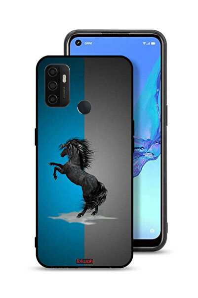 Tolwak غطاء حماية لهاتف Oppo A33 (2020) - فن رسم الحصان