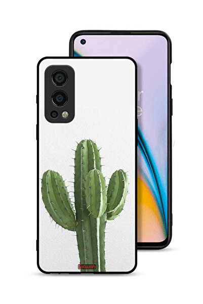 Tolwak غطاء حماية لهاتف OnePlus Nord 2 5G بنقشة نبات الصبار