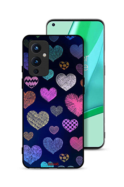 Tolwak غطاء حماية لهاتف OnePlus 9 5G بنقشة قلوب داجا