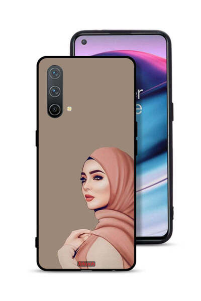 Tolwak غطاء حماية لهاتف OnePlus Nord CE 5G بطبعة فتاة محجبة جميلة