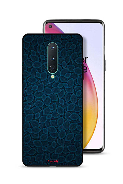 Tolwak غطاء حماية لهاتف OnePlus 8 بنقشة أوراق فنية رقمية