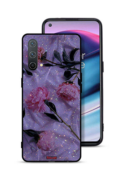 Tolwak غطاء حماية لهاتف OnePlus Nord CE 5G بنقشة ورود لامعة