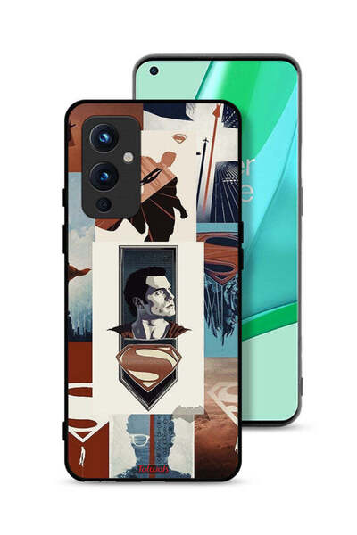 Tolwak غطاء حماية لهاتف OnePlus 9 5G برسومات سوبرمان