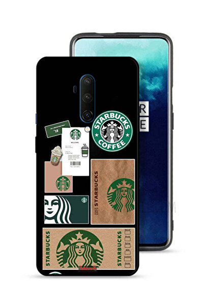 Tolwak غطاء حماية لهاتف OnePlus 7T Pro بملصق ستاربكس