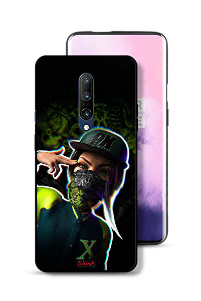 Tolwak غطاء حماية لهاتف OnePlus 7 Pro برسومات فنية جمالية للبنات