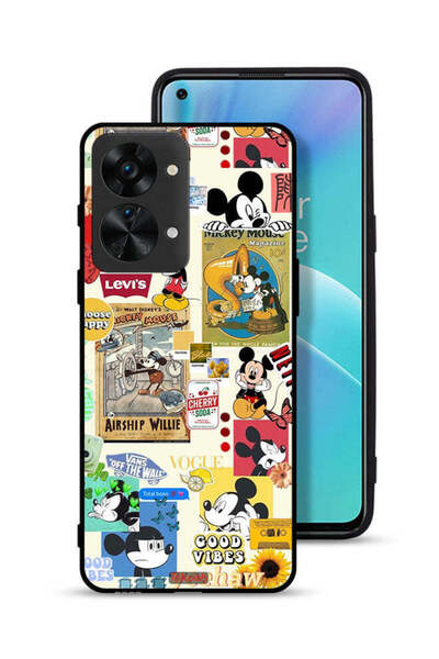 Tolwak OnePlus Nord 2T 5G Protective Case Cover Chose Happy And Stickers