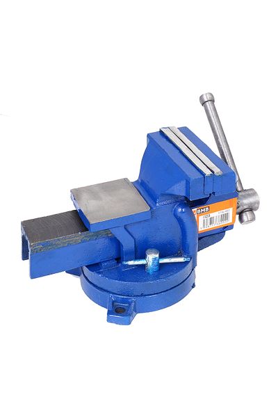 Lawazim Pro7 Bench Vice 6-Inch - Heavy-Duty Vise Clamp with Fixed Base & Quick Release for Workshop
