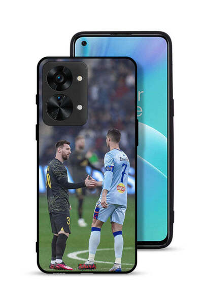 Tolwak غطاء حماية لهاتف OnePlus Nord 2T 5G ميسي ورونالدو