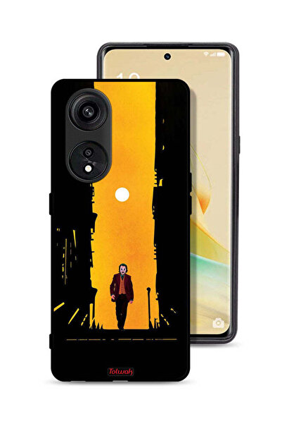 Tolwak غطاء حماية Oppo A1 Pro بتصميم جوكر، عمل فني رقمي تجريدي