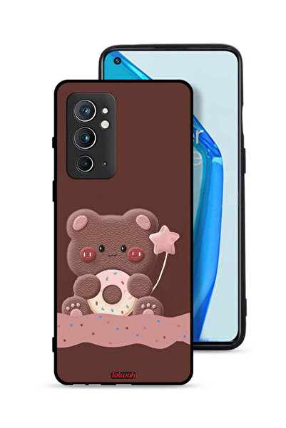 Tolwak غطاء حماية لهاتف OnePlus 9RT 5G بتصميم دب دونات