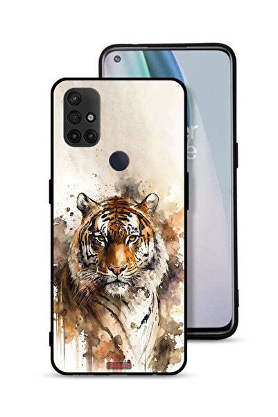 Tolwak غطاء حماية لهاتف OnePlus Nord N10 5G بنقشة فن الفهد التجريدي