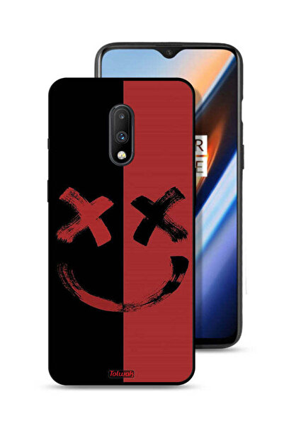 Tolwak غطاء حماية لهاتف OnePlus 7 بنمط فن الخطمي