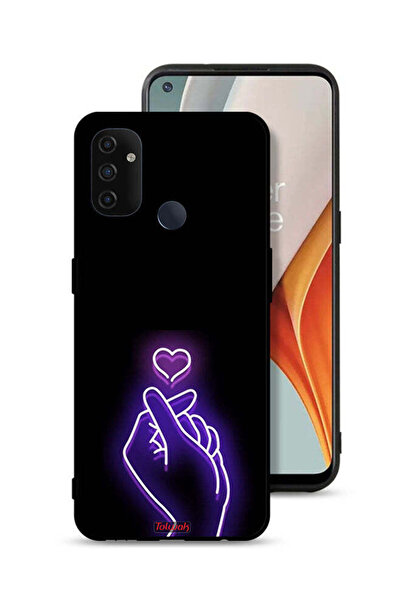 Tolwak غطاء حماية لهاتف OnePlus Nord N100 - غطاء حماية على شكل قلب صغير