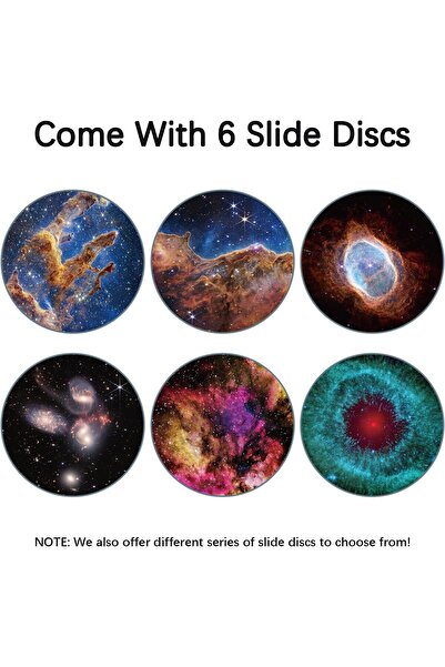 pococo Realistic Projection Slides – Image Reels for Galaxy Lite Star Projector, 5K Ultra HD (Slid