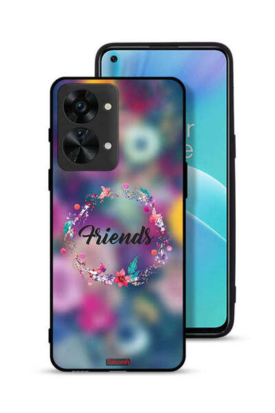 Tolwak غطاء حماية لهاتف OnePlus Nord 2T 5G برسومات خاتم أصدقاء الزهور