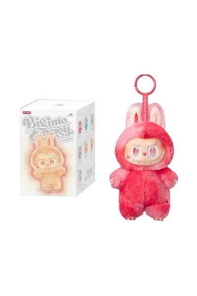 Schulzz Labubu Have a Seat, Cute Monsters Labubu Colorful Plush Toy Keychain Fashion Bag 17cm