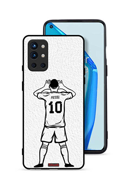 Tolwak غطاء حماية لهاتف OnePlus 9R 5G برسم ميسي