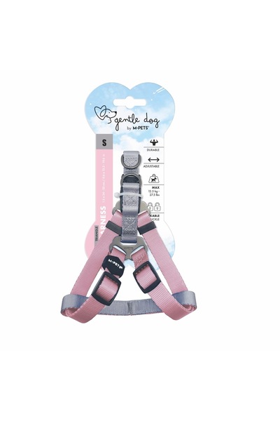 M-PETS GENTLE DOG TRİANGLE GÖĞÜS TASMASI PİNK (S)