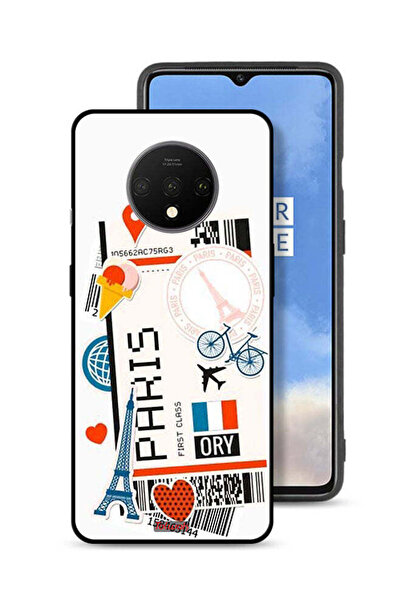 Tolwak غطاء حماية لهاتف OnePlus 7T - ملصق باريس