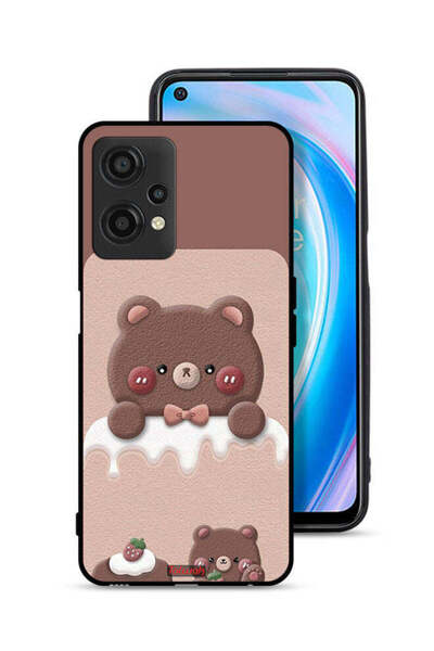 Tolwak غطاء حماية لهاتف OnePlus Nord CE 2 Lite 5G بطبعة دب الفراولة