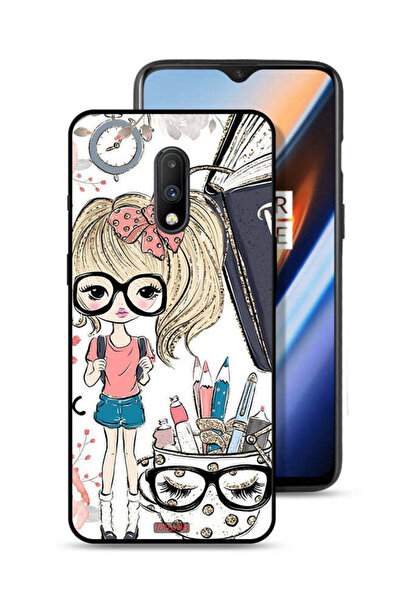 Tolwak غطاء حماية لهاتف OnePlus 7 بتصميم فتاة وحيد القرن