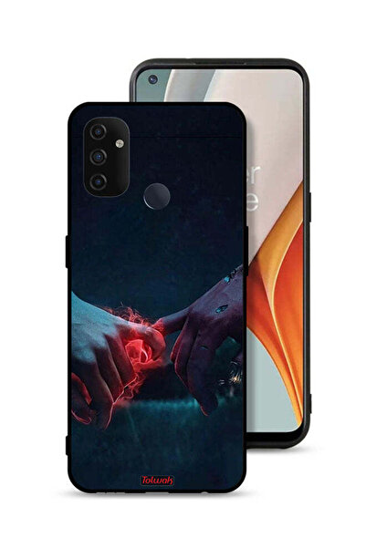 Tolwak غطاء حماية لهاتف OnePlus Nord N100 بطبعة "أيدي محترقة"