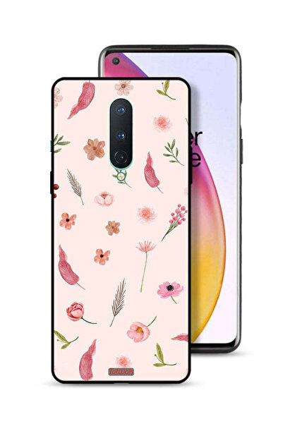 Tolwak غطاء حماية لهاتف OnePlus 8 بنقشة أوراق وورود
