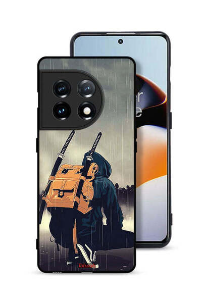 Tolwak غطاء حماية لهاتف OnePlus 11 5G بتصميم سيف ساموراي رقمي