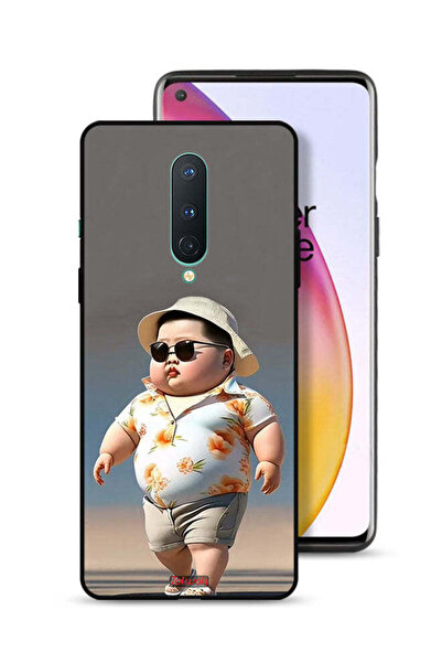 Tolwak غطاء حماية لهاتف OnePlus 8 بتصميم أنيق وجذاب لطفل صغير