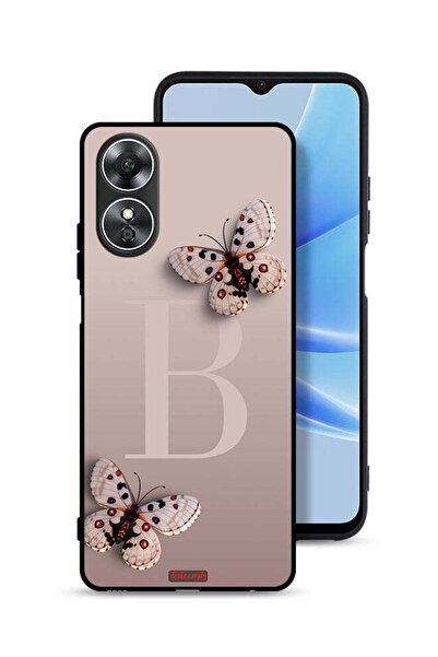 Tolwak Oppo A17 Protective Case Cover B Butterflies